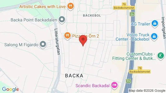Apartments for rent i Norra hisingen - kort over placeringen