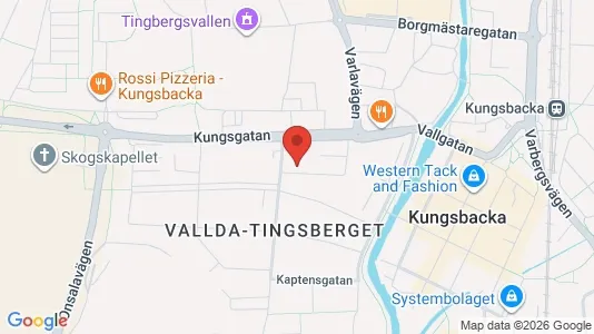 Apartments for rent i Kungsbacka - kort over placeringen