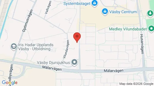 Apartments for rent i Upplands Väsby - kort over placeringen