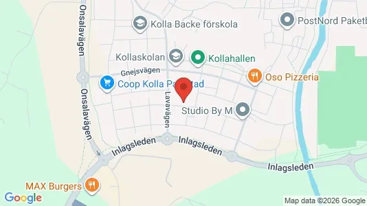 Apartments for rent i Kungsbacka - kort over placeringen