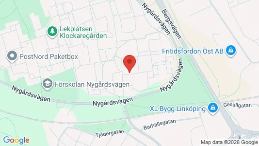 Apartments for rent i Linköping - kort over placeringen