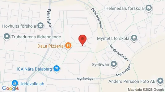 Apartments for rent i Uddevalla - kort over placeringen