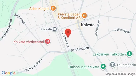 Apartments for rent i Knivsta - kort over placeringen