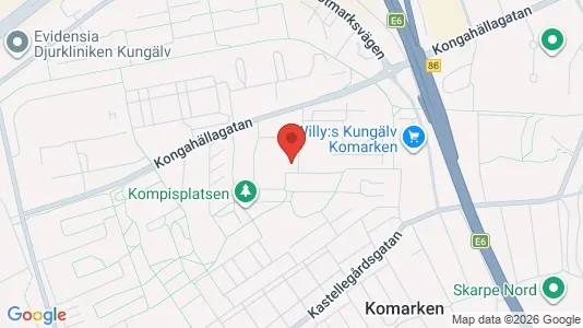 Apartments for rent i Kungälv - kort over placeringen