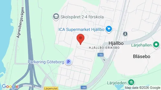 Apartments for rent i Angered - kort over placeringen