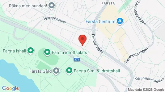 Apartments for rent i Stockholm South - kort over placeringen