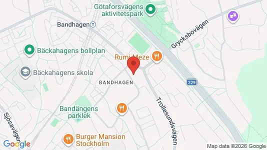 Apartments for rent i Stockholm South - kort over placeringen