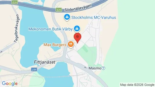 Apartments for rent i Huddinge - kort over placeringen