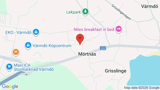 Apartments for rent i Värmdö - kort over placeringen