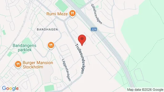 Apartments for rent i Stockholm South - kort over placeringen