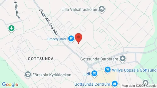 Apartments for rent i Uppsala - kort over placeringen