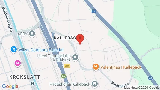 Apartments for rent i Örgryte-Härlanda - kort over placeringen