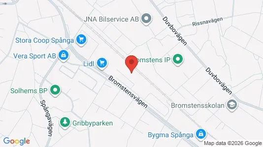 Apartments for rent i Östersund - kort over placeringen