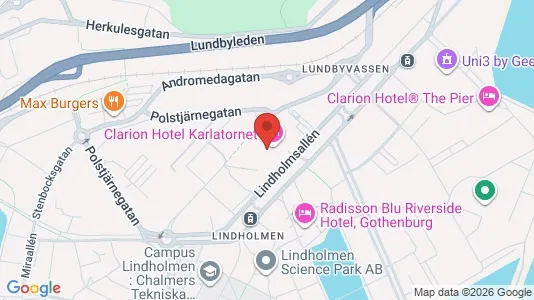 Apartments for rent i Lundby - kort over placeringen