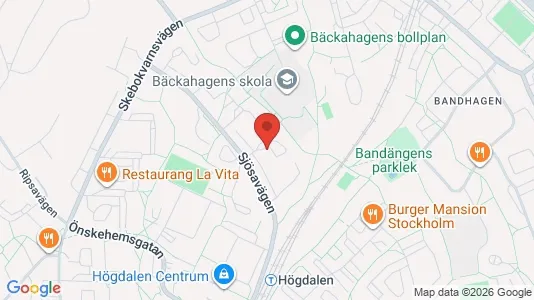 Apartments for rent i Stockholm South - kort over placeringen