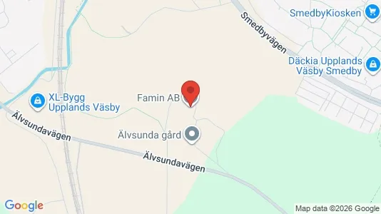 Apartments for rent i Upplands Väsby - kort over placeringen