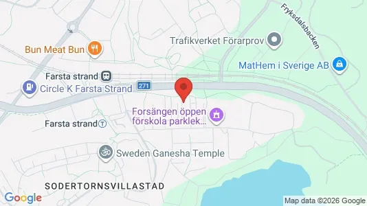 Apartments for rent i Stockholm South - kort over placeringen