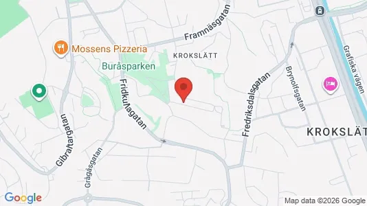 Apartments for rent i Johanneberg - kort over placeringen
