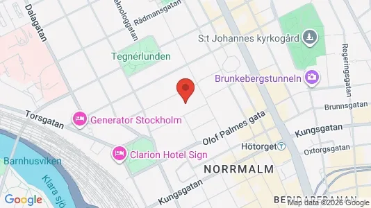 Apartments for rent i Stockholm City - kort over placeringen