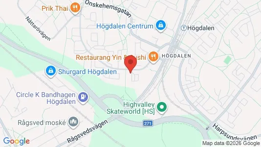 Apartments for rent i Huddinge - kort over placeringen