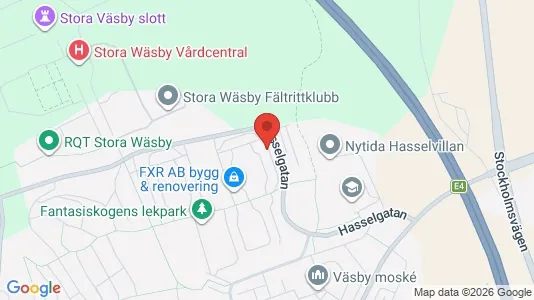 Apartments for rent i Upplands Väsby - kort over placeringen