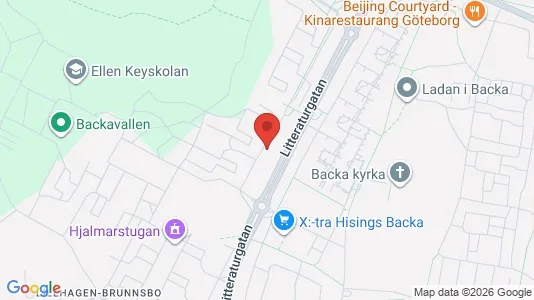 Apartments for rent i Norra hisingen - kort over placeringen
