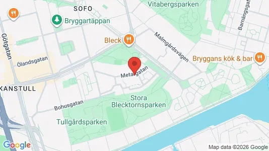 Apartments for rent i Södermalm - kort over placeringen