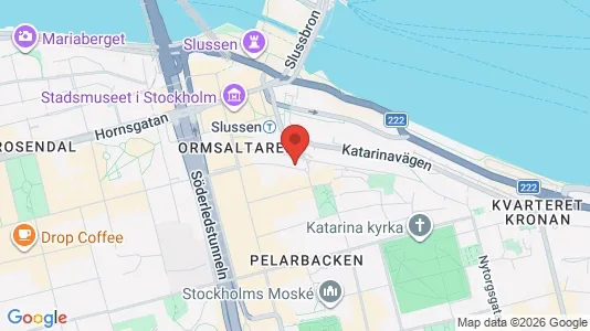 Apartments for rent i Södermalm - kort over placeringen