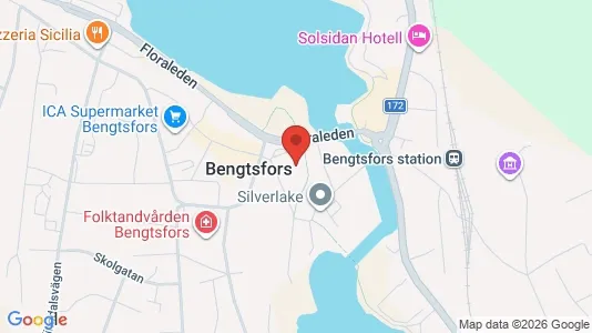 Apartments for rent i Bengtsfors - kort over placeringen
