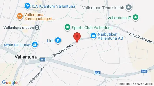 Apartments for rent i Vallentuna - kort over placeringen