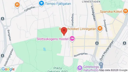 Apartments for rent i Majorna-Linné - kort over placeringen