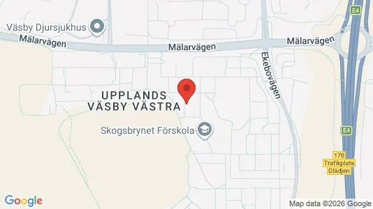 Apartments for rent i Upplands Väsby - kort over placeringen