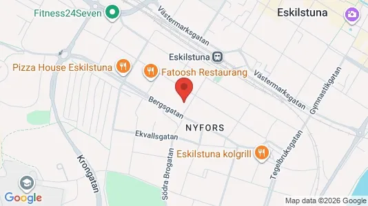 Apartments for rent i Eskilstuna - kort over placeringen