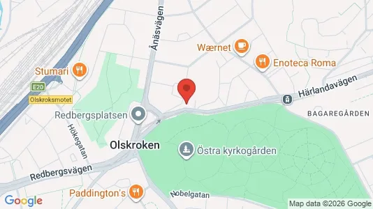 Apartments for rent i Örgryte-Härlanda - kort over placeringen