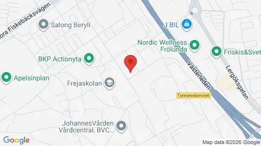 Apartments for rent i Askim-Frölunda-Högsbo - kort over placeringen