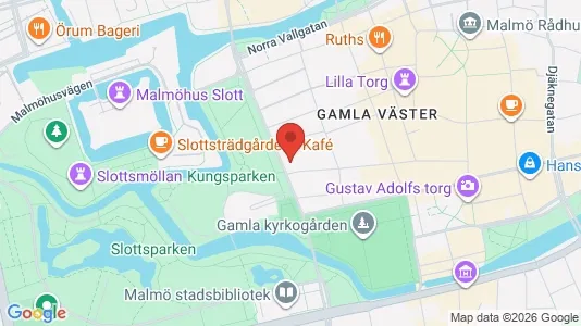 Apartments for rent i Malmö City - kort over placeringen