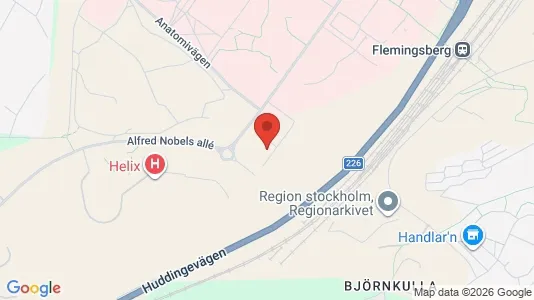 Apartments for rent i Huddinge - kort over placeringen