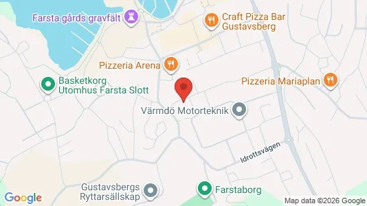 Apartments for rent i Värmdö - kort over placeringen