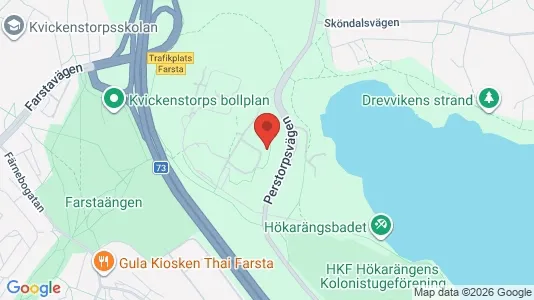 Apartments for rent i Huddinge - kort over placeringen