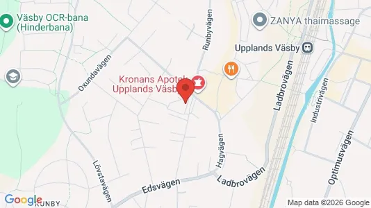 Apartments for rent i Upplands Väsby - kort over placeringen