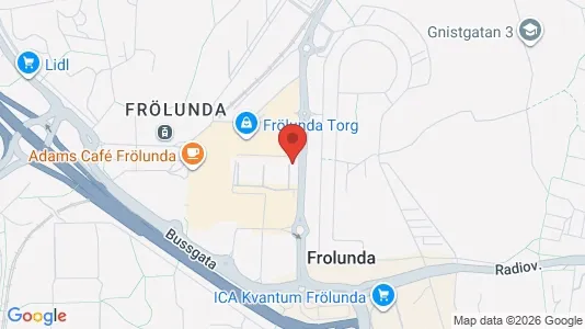 Apartments for rent i Askim-Frölunda-Högsbo - kort over placeringen