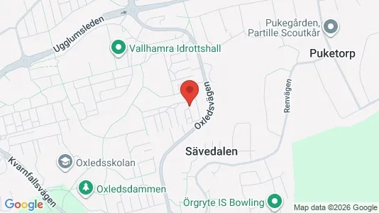 Apartments for rent i Partille - kort over placeringen