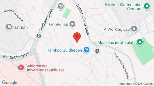 Apartments for rent i Gothenburg City Centre - kort over placeringen