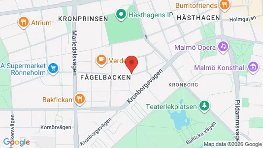 Apartments for rent i Malmö City - kort over placeringen