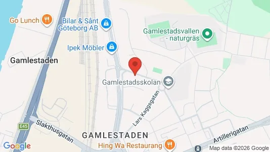 Apartments for rent i Gothenburg East - kort over placeringen