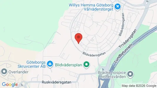 Apartments for rent i Västra hisingen - kort over placeringen