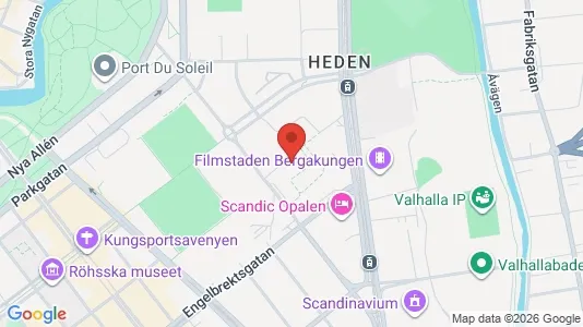 Apartments for rent i Gothenburg City Centre - kort over placeringen