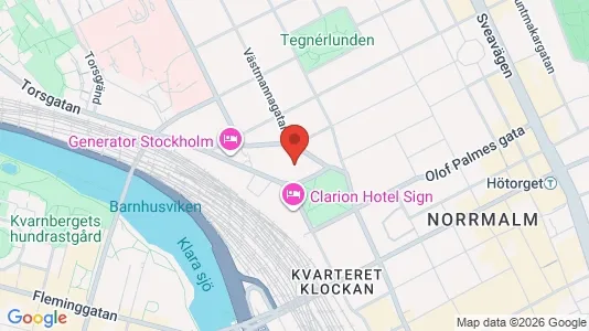 Apartments for rent i Stockholm City - kort over placeringen