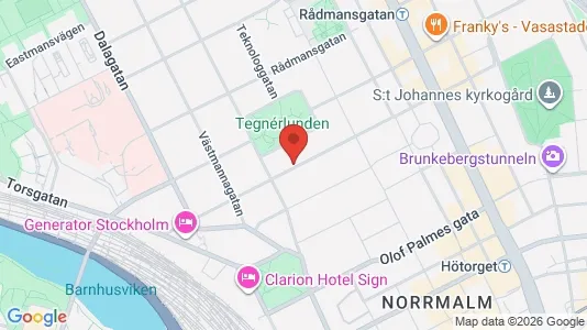 Apartments for rent i Stockholm City - kort over placeringen