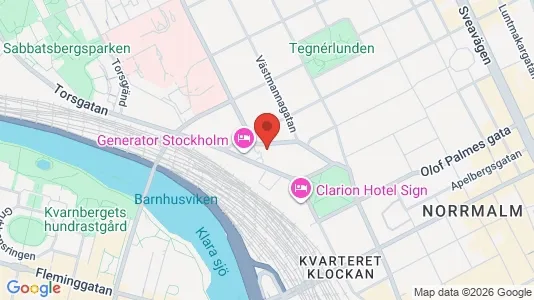 Apartments for rent i Stockholm City - kort over placeringen